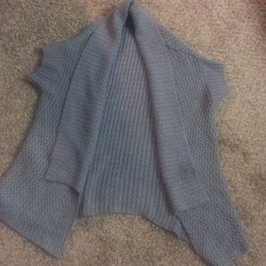 Short sleeved cardigan sweater
